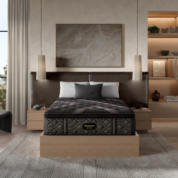 SALE Beautyrest Black 2024 Series 2 Plush Pillow Top 16.25" Profile